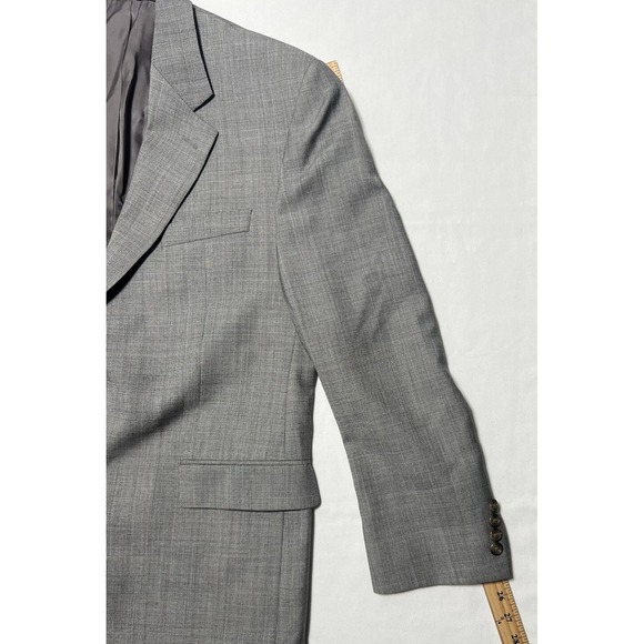 Lauren Ralph Lauren Adult Size 42R Blazer Jacket 100% Wool Dark Gray Sports Coat - Picture 8 of 12